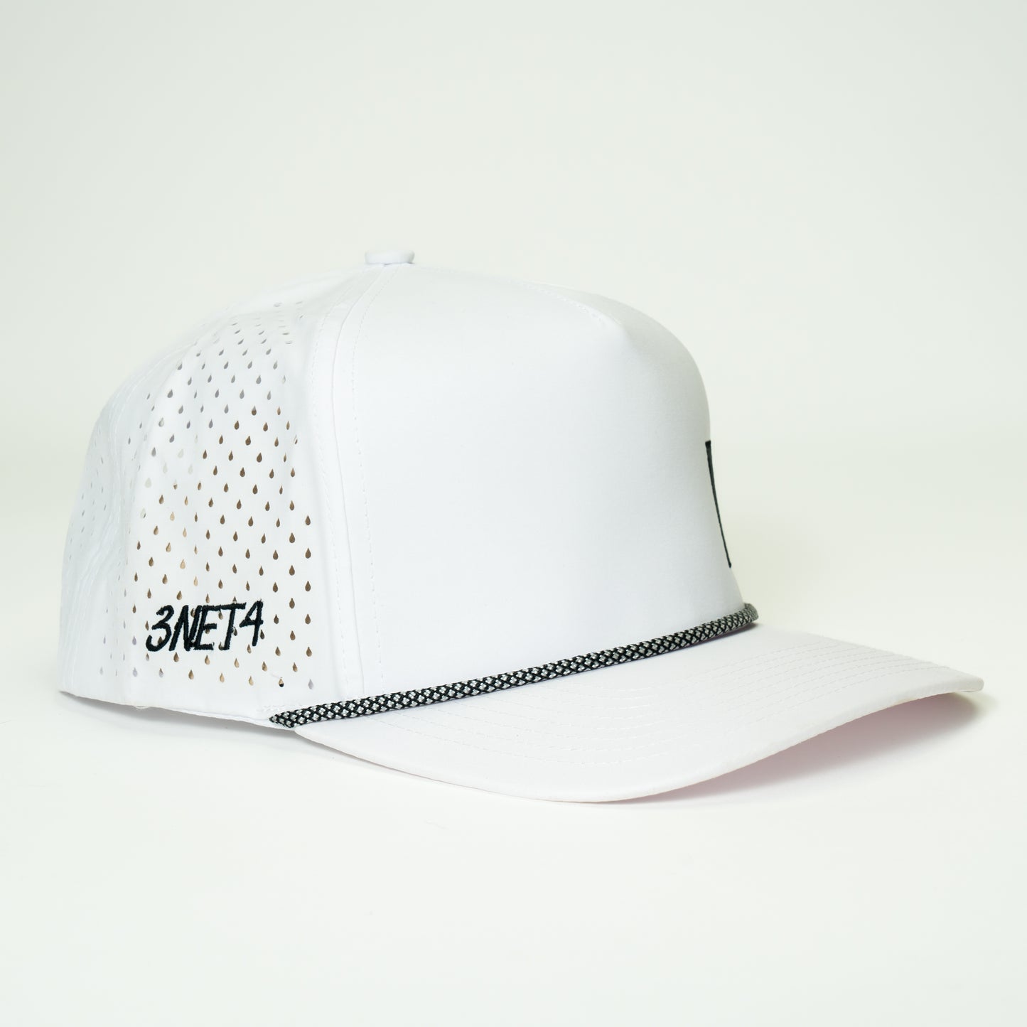 Performance Water Resistant Golf Hat Snap Back Hat with Tee Holder