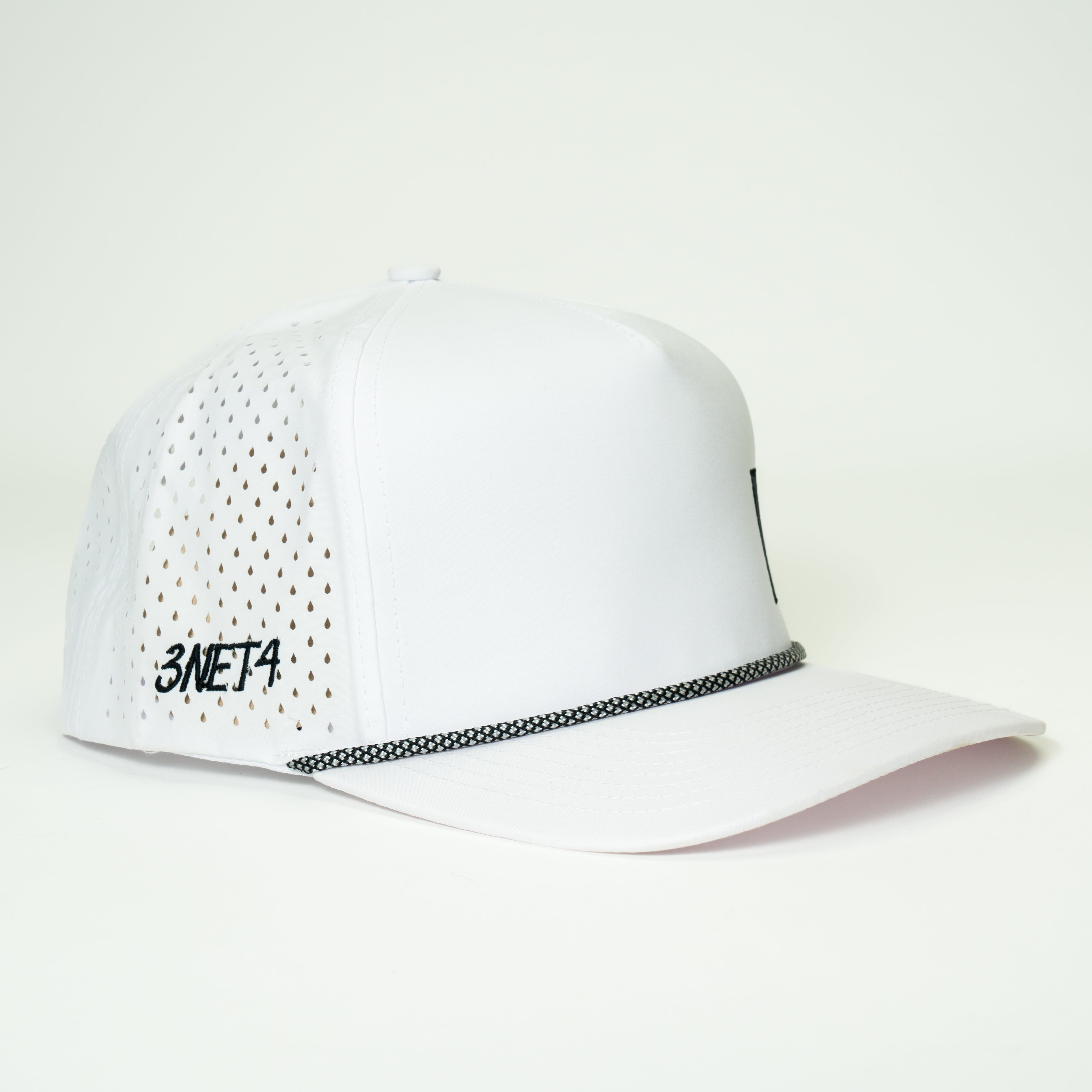 Performance Water Resistant Golf Hat Snap Back Hat with Tee Holder