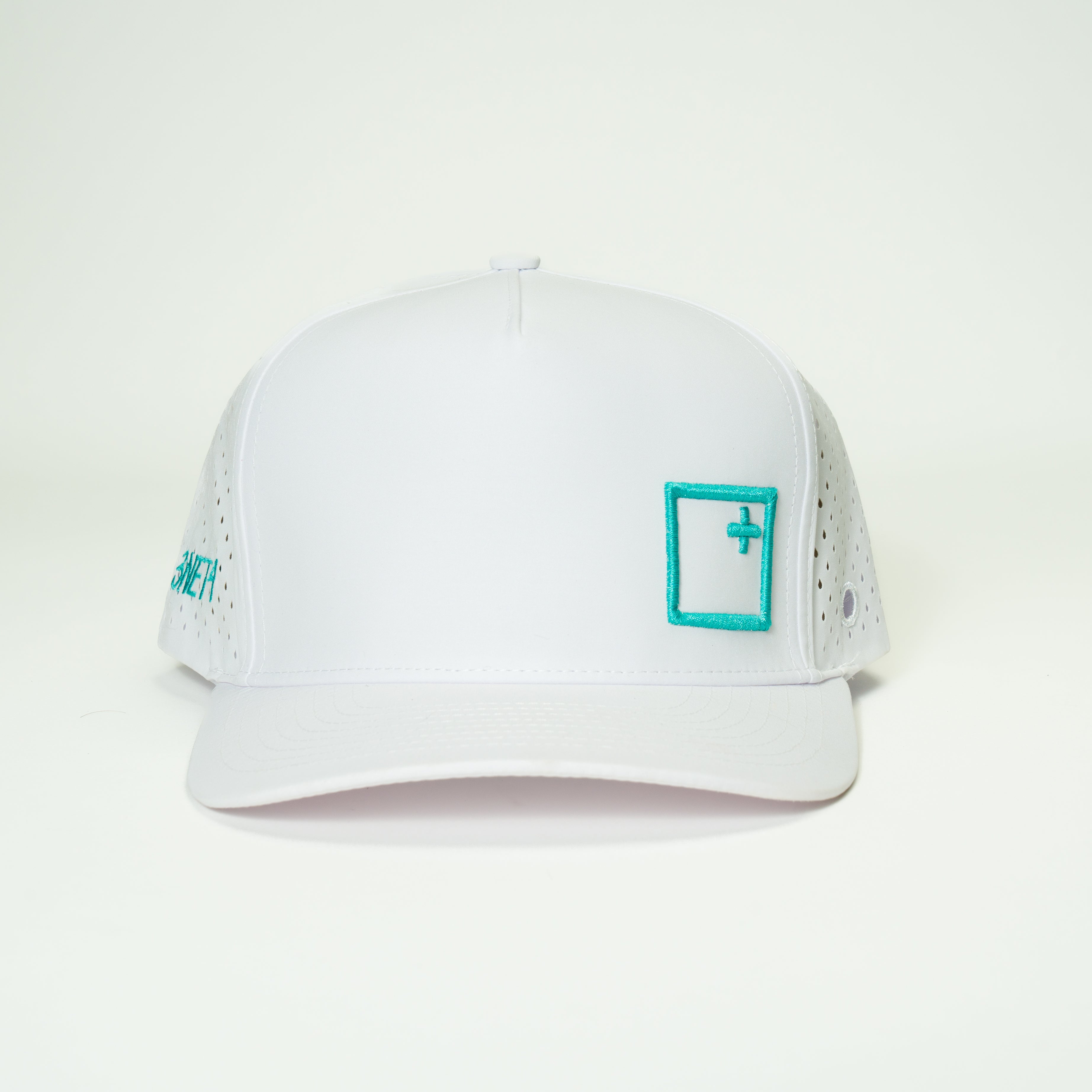 Performance Water Resistant Golf Hat Snap Back Hat with Tee Holder