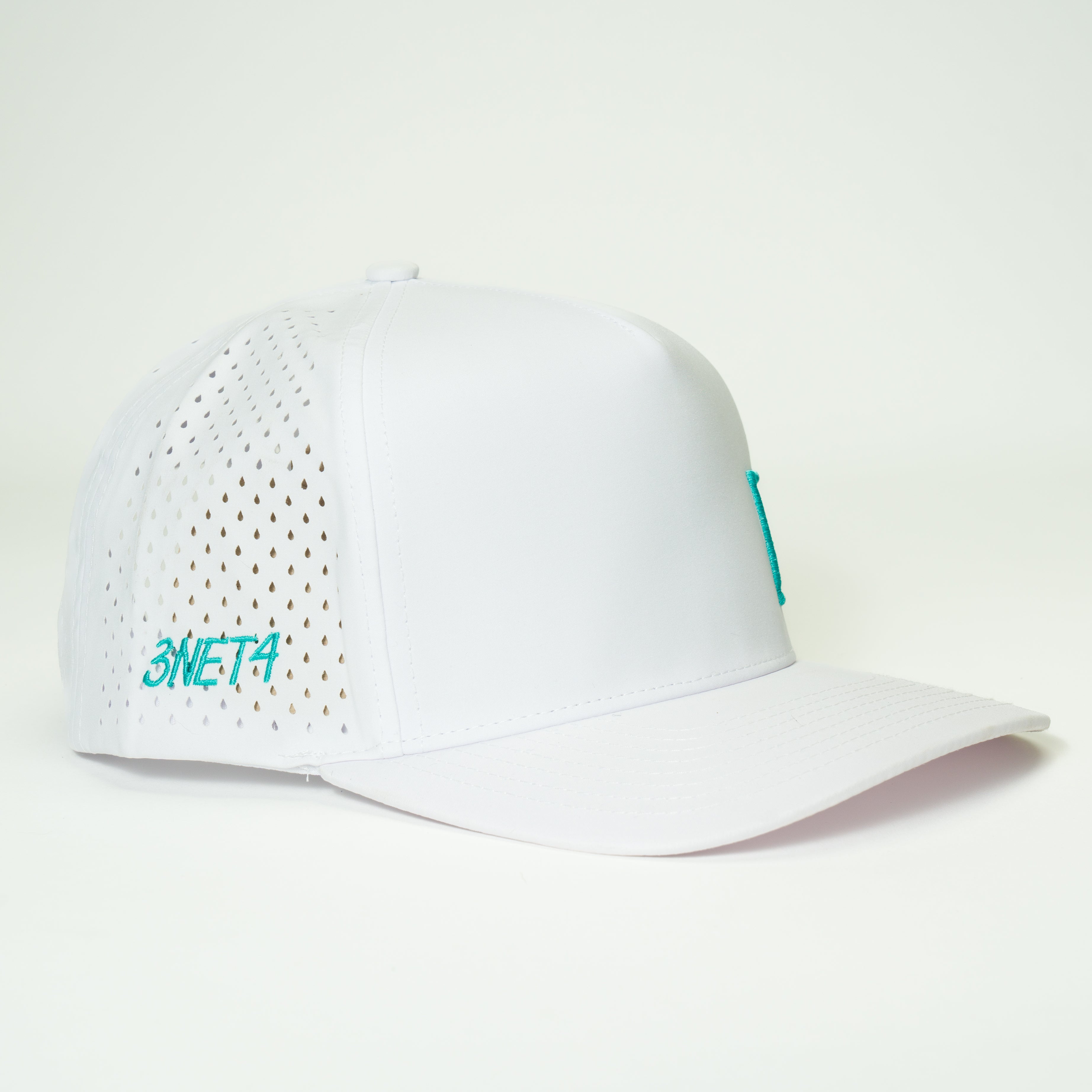 Performance Water Resistant Golf Hat Snap Back Hat with Tee Holder