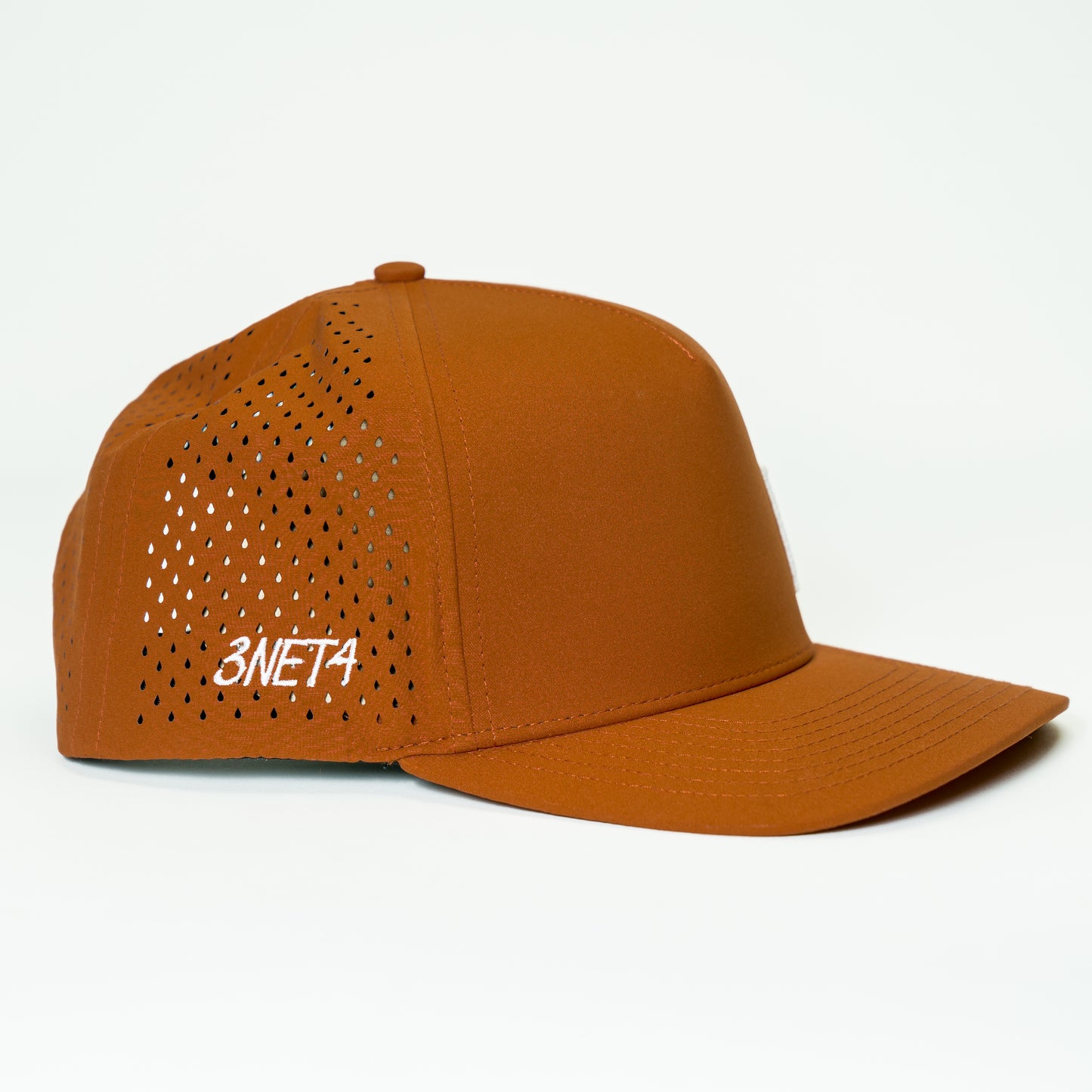 Performance Golf Hat Snap Back Water Resistant Hat with Puff Logo and Tee Holder