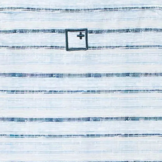 The Blue Fairway Stripe Polo