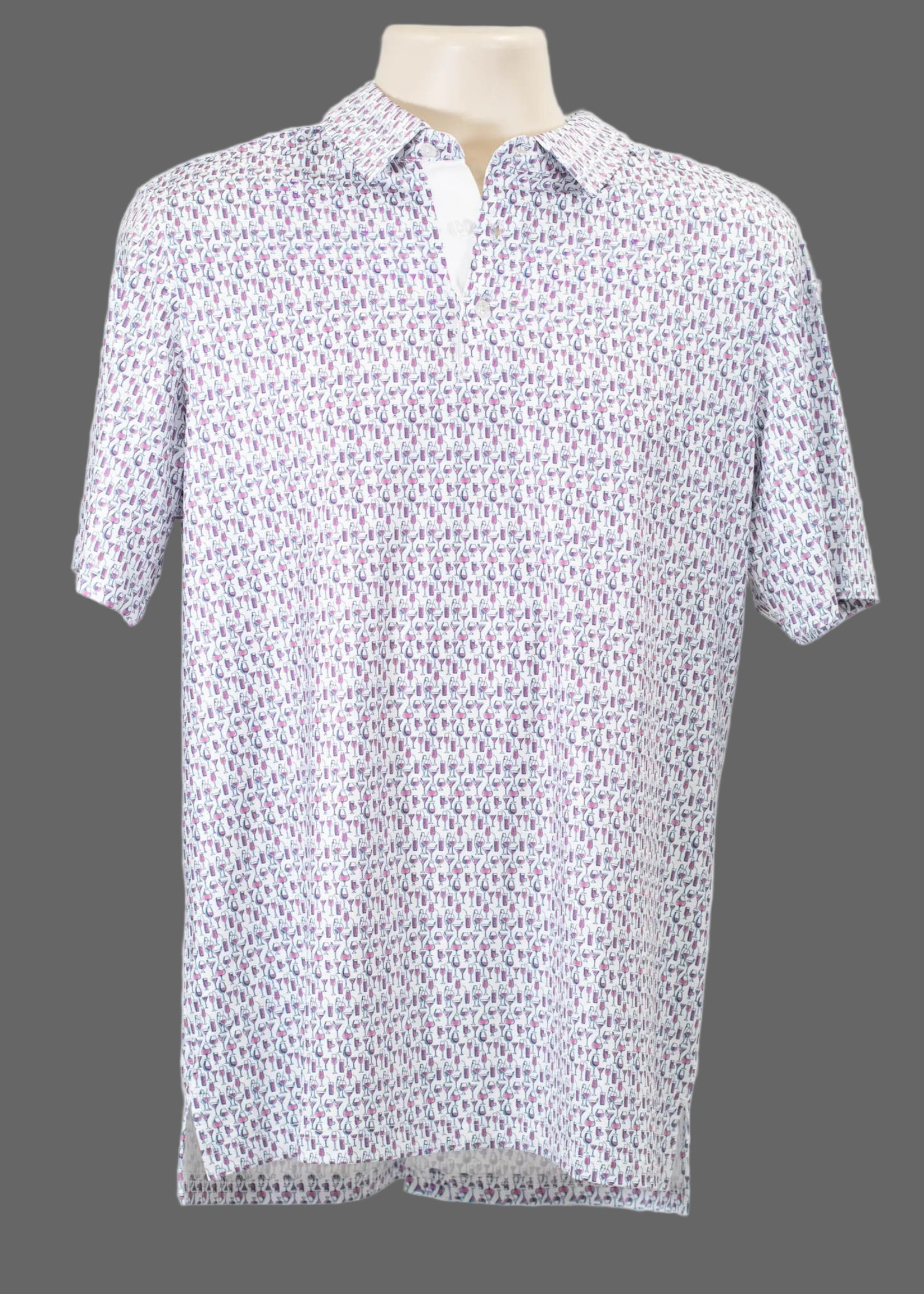 The Vino Rosso Performance Jersey Polo